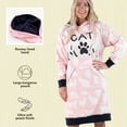 thumbnail image 6 of LazyOne Oversized Hoodie Sweatshirt, Comfortable Loungewear (Cat Mom, S/M), 6 of 7