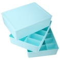 thumbnail image 3 of 3 unids práctica Ropa interior Calcetines titular caja de almacenamiento divisor contenedor organizador, 3 of 8