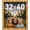 Gold Bamboo, variant on 32x40 Frame Black Solid Wood Picture Frame | 0.75 Inch Moulding Width | Includes UV Acrylic