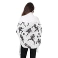 thumbnail image 4 of FORMRS Womens Scarf Winter Soft Long Big Warm Shawls Wrap Tassel Scarves, Football Player Pattern, 4 of 9