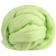 thumbnail image 2 of Wool Roving Yarn, Fiber Roving Wool Top, Wool Felting Supplies, Pure Wool, Chunky Yarn, Spinning Wool Roving for Needle Felting Wet Felting DIY Hand Spinning, 3.52oz, 2 of 8