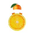thumbnail image 4 of Disfraz naranja de cosplay, reutilizable, sin mangas, adorable y realista, con sombrero, disfraz de rodaja de fruta para fiestas de Halloween. Para adultos, 4 of 7