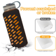 thumbnail image 4 of Funda protectora de silicona para botellas de agua, cubiertas protectoras antideslizantes aisladas, ultragruesas y duraderas, 4 of 5
