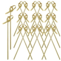 200Pcs Bamboo Fruit Picks Snack Sticks Cocktail Skewers Simple Bar Stirrers