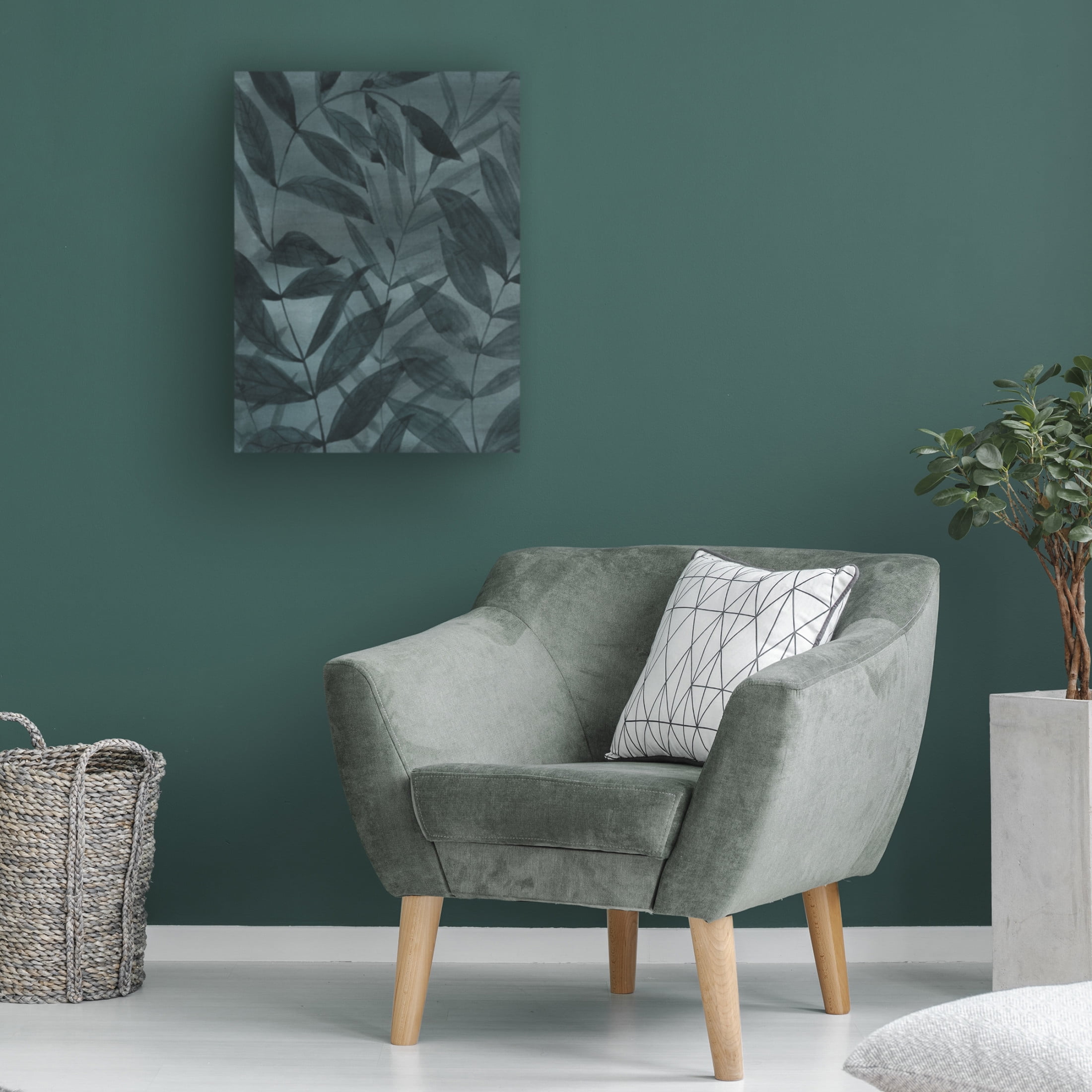 Trademark Fine Art Grace Popp  Lagoon Vines II Canvas Wall Art
