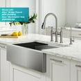 thumbnail image 4 of Allyn™ 100% Lead-Free Kitchen Water Filter Faucet in Brushed Gold, 4 of 10