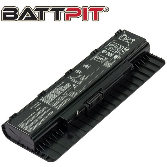 BattPit: Laptop Battery Replacement for Asus N551JM-CN098H, 0B110-00300000, A32N1405, A32NI405 (10.8V 5000mAh 56Wh)