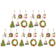 thumbnail image 2 of 30 Llaveros Pintura Diamantes Doble Cara Con Forma Especial (adorno Navidad), 2 of 5
