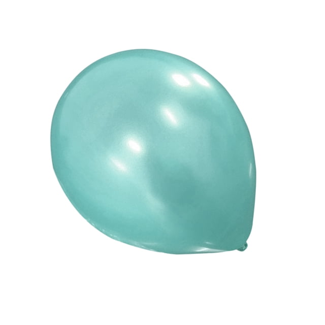 Bewildely 100 Uds 10 pulgadas 1,5g Globos de látex perlado fiesta de feliz cumpleaños boda adornos navideños Globo niños bolas de aire Globos Kits de decoración para fiestas verde Bewildely HA002049-16