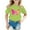 Light Green, variant on Tiijoy Toddler Girls Graphic Tee Butterfly Print Short Sleeve Casual T Shirt, Sizes 3-4T