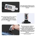 thumbnail image 3 of Wisewang Tire Thread Depth Vernier Caliper Digital Display 0-25.4mm Meter Wheel Automobile Detection Resettable Marking Gauge Silver 1Set, 3 of 6