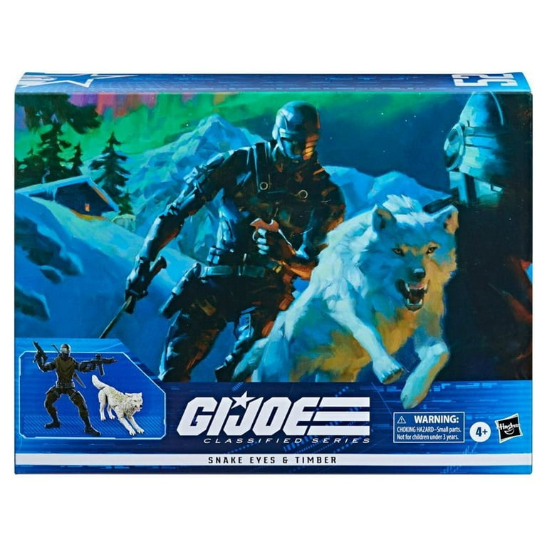 G.I. Joe: Classified Series Snake Eyes & Timber Collectible Kids