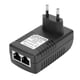 thumbnail image 3 of Poe Inyector DC 24V 1A Adaptador De Potencia Fuente De Alimentación De Red Segura ABS+PC Black ABS+PC Para Todos Los Escenarios De Transmisión De Datos, 3 of 7