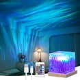 thumbnail image 2 of PYYNA-Northern Lights Projector, 16 Colors Rechargeable Aurora Light Projector & Mood Lighting Galaxy Lamp, App Remote Night Light for Bedroom, Gift for Teenage Girls Room Decor (Battery), 2 of 4