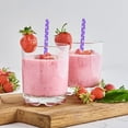 thumbnail image 3 of Pnellth 100Pcs Disposable Paper Straws Food Grade BPA Free Rich Color Holiday Party Heart Dot Print Drinking Water Straws, 3 of 7