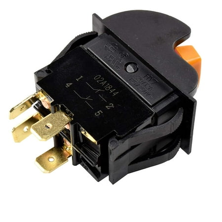 Hqrp On Off Toggle Switch For Rockwell Hitachi Reliant Performax Dayton Jet Craftsman Or90037 Or9oo37 0r90037 Power Tools Planer Band Saw Drill