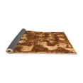 thumbnail image 2 of Ahgly Company Indoor Rectangle Abstract Orange Modern Area Rugs, 2' x 4', 2 of 4