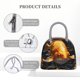thumbnail image 4 of Balery Golden Koi And Treasure Bolsa de Almuerzo para Mujeres, Caja de Almuerzo, Bolsa de Almuerzo Pequeña Impermeable, Tote de Almuerzo Reutilizable con Gran Capacidad, 4 of 6