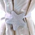 thumbnail image 2 of Cortina Tie Back Hebilla Magnética Sunnimix 4 piezas Lazos del patrón de estrella, 2 of 8