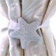 thumbnail image 2 of Alzapaños Accesorios Decoracion de Estrella Espalda Titular Hebilla Retención Plata Macarena Hebilla de cortina, 2 of 8