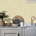 thumbnail image 6 of Hexagon Wood Grain Peel and Stick Wall Tiles, 10 PCS Self-Adhesive PVC Vinyl Backsplash Tiles, Waterproof Removable Hex Tile Stickers for Kitchen Bathroom Living Room, 7.87x9.06 inch, 6 of 8