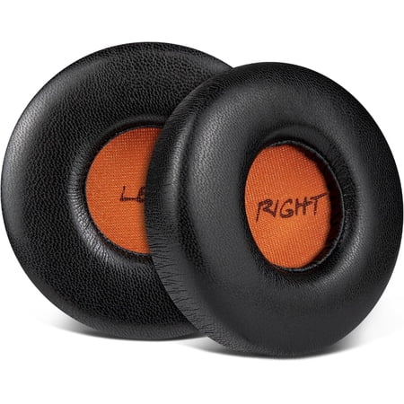 SOULWIT Professional Earpads Cushions Replacement for Jabra Revo Wireless/Wired Headphone, Ear Pads with Softer Protein Leather, Noise Isolation Foam - Black