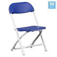 thumbnail image 4 of 10 Pk. Kids Blue Plastic Folding Chair, 4 of 9
