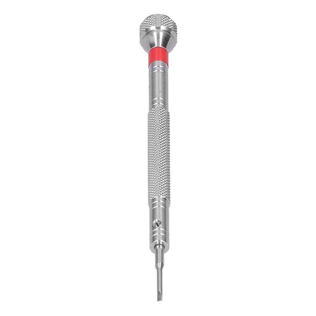Tbest Watch Screwdriver,Slot Screwdriver,Straight Slot Head Screwdriver Portable Precise Watch Jewelry Repairing Screwdriver