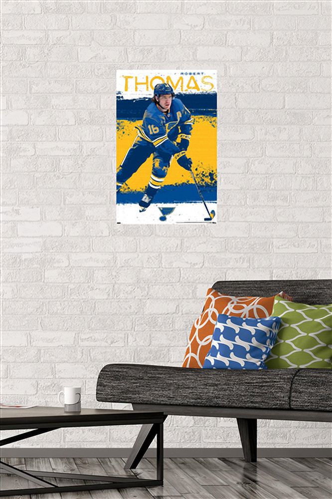 NHL St. Louis Blues - Robert Thomas 23 Wall Poster, 14.725" x 22.375"