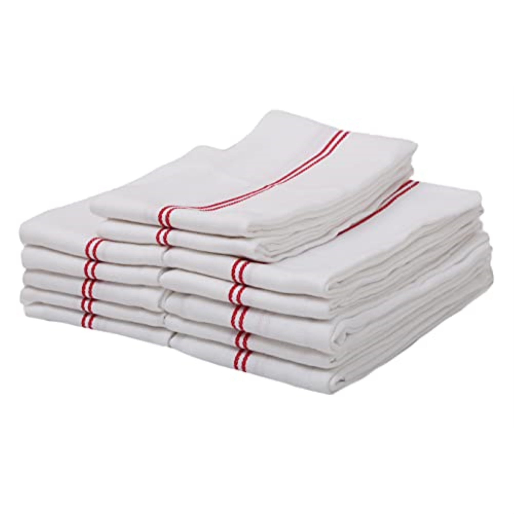 Keeble Outlets - Kitchen Towels, Set of 6, Yellow Stripes, Highly Absorbent  Dish Towels, Preferred by Chefs, 100% Cotton Hand Towels, Kitchen & Table  Linens, Flour Sack Towels, Dish Rags