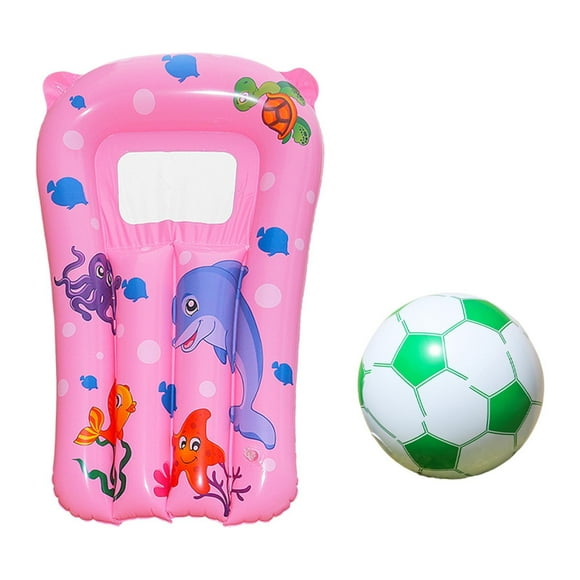 Tabla de surf inflable shamjiam ligero estampado Animal con asas para fiesta adultos niños playa 75 cm x 50 cm