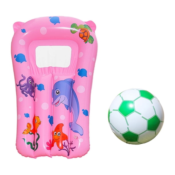 Tabla de surf inflable, tabla de surf, tabla de body surf, flotador de piscina, tablas de agua, colchoneta de flotación de piscina, balsa inflable de piscina para entretenimiento Rosa roja