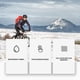 thumbnail image 5 of Guantes de invierno para montar al aire libre, cálidos y táctiles, resistentes al viento, antideslizantes y cálidos para deportes., 5 of 6