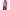 Hot Pink, variant on MOA COLLECTION Women's Casual Solid Short Sleeve Basic Open Draped Front Cardigan Office Wear