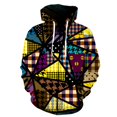 thumbnail image 1 of Sudadera con capucha y estampado 3D de grafiti geométrico para hombre y mujer, sudadera con cremallera, abrigos para niños y niñas, tops de otoño e invierno., 1 of 6