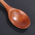 thumbnail image 2 of YSNOOWE 4Pcs Brown Khaki Wood Spoons Portable Lightweight for General Users Home Kitchen Use, 2 of 8