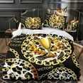 thumbnail image 3 of Bedding Cover Set Fashion Comforter Cover Set Luxury Home Textiles Bedspreads for Adult,Full (80"x90"), 3 of 5
