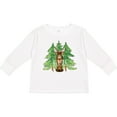 thumbnail image 3 of Inktastic Alaska Moose and Trees Boys or Girls Long Sleeve Toddler T-Shirt, 3 of 5