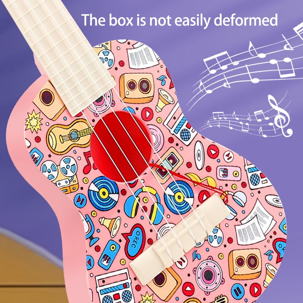 Yokua 21'' Ukulele Baby Sensory Toy Toddler Ukulele Infant Instrument Toy