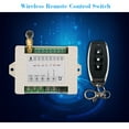 thumbnail image 2 of AC85- 10A 2CH 433Mhz Motor Remote Control Switch Motor Forwards Reverse Up Down Stop Door Window Curtain Wireless TX RX Limited Switch Module and 1PCS RF Remote Controls, 2 of 7