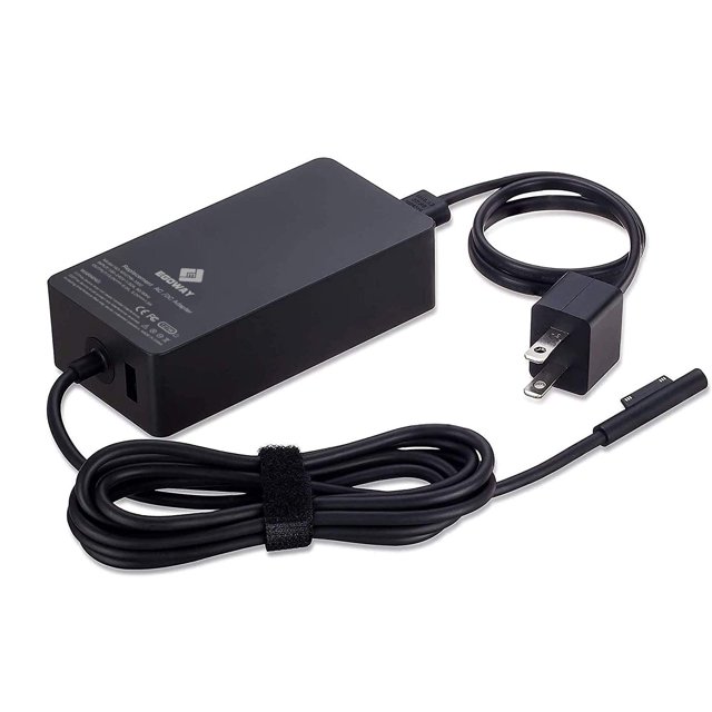 Charger E EGOWAY - Fuente de alimentación AC para Surface Book 3 (127 W, 15 V, 8 A)