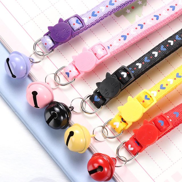 CARBONLIKE Hebilla Collar de perro Cachorro Amor Corazón Gato Collares Suministros para mascotas Accesorios para gatos