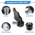thumbnail image 4 of Unique Bargains 2 Pcs Front Lower Ball Joints for Hyundai Sonata 2011-2014 No.K500231/545303S100, 4 of 7
