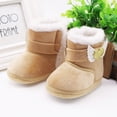 thumbnail image 2 of Huowey Baby Boys Booties Girls Snow Warming Shoes Baby Soft Boots Baby Shoes Soft Footwear, 9-12 Months, 2 of 8