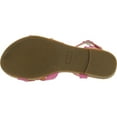 thumbnail image 4 of Yokids Cindee-73 Little Girls Flat Sandals with Front Flower Design, 4 of 4
