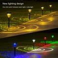 thumbnail image 2 of Utoimkio Solar Pathway Lights Color Changing LED Solar Lights Outdoor,Waterproof Solar Garden Stake Lights for Garden Path Walkway Backyard Lawn Landscape Decorations, 2 of 9