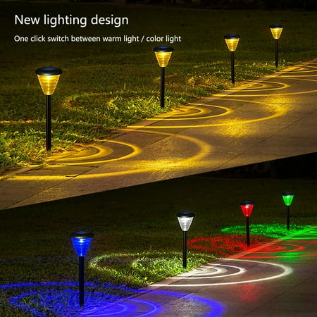 

IWRUHZY Lights Bright for The Roads Change of Color/LED Lights White Warm Outdoor Lights IP67 Lights Garden