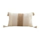 thumbnail image 2 of Funda de almohada con borlas | Cojín decorativo suave de 30 x 50 cm con cremallera oculta | Funda de almohada blanca para dormitorio, sala de estar y oficina, 2 of 6