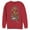 Red, variant on Men's Nintendo Legend of Zelda Wind Waker Window Sweatshirt Kelly Green X Large