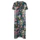 thumbnail image 3 of WILLBEST Vestidos de Algodon Vestido para Mujer Casual Cuello En V Manga Corta Bragueta con Botones Vestido Estampado Floral con Bolsillo Vestido Largo Casual Maxi Mediana​​, 3 of 3